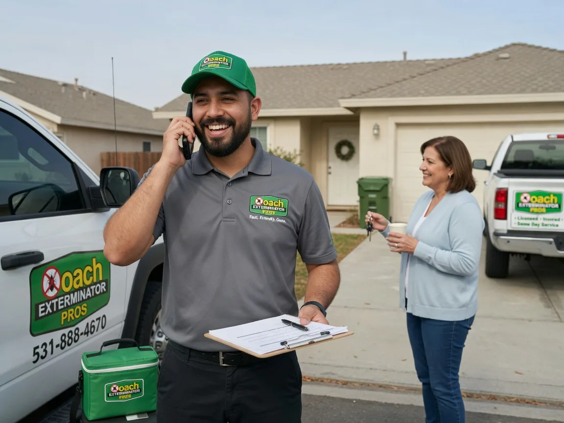 Pest Control Roach Exterminator Seaman, OH FAQs